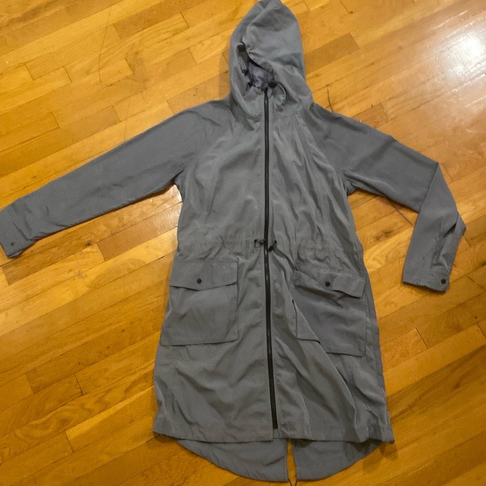 Blue Athleta Rain Jacket/ Wind Breaker